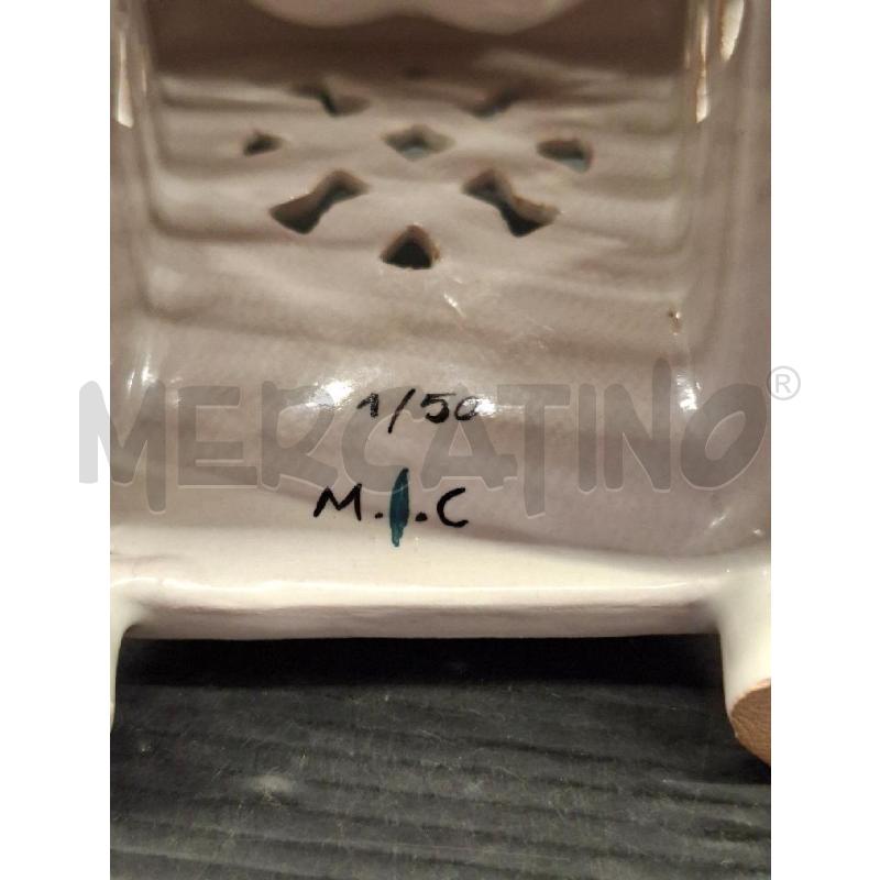 PORTA CANDELA CERAMICA MC  | Mercatino dell'Usato Lugo 3