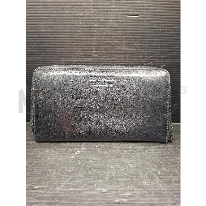 PORTA FOGLIO LES COPAINS IN PELLE NERO | Mercatino dell'Usato Lugo 1