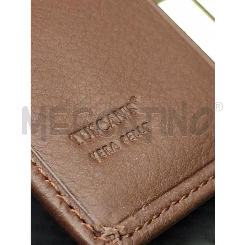 PORTA FOGLIO TUSCANS MARRONE | Mercatino dell'Usato Lugo 3