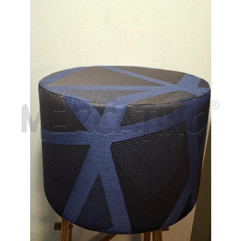 POUF CILINDRICO MISSONI NASTRI RELIEF 40X30 CM | Mercatino dell'Usato Lugo 1