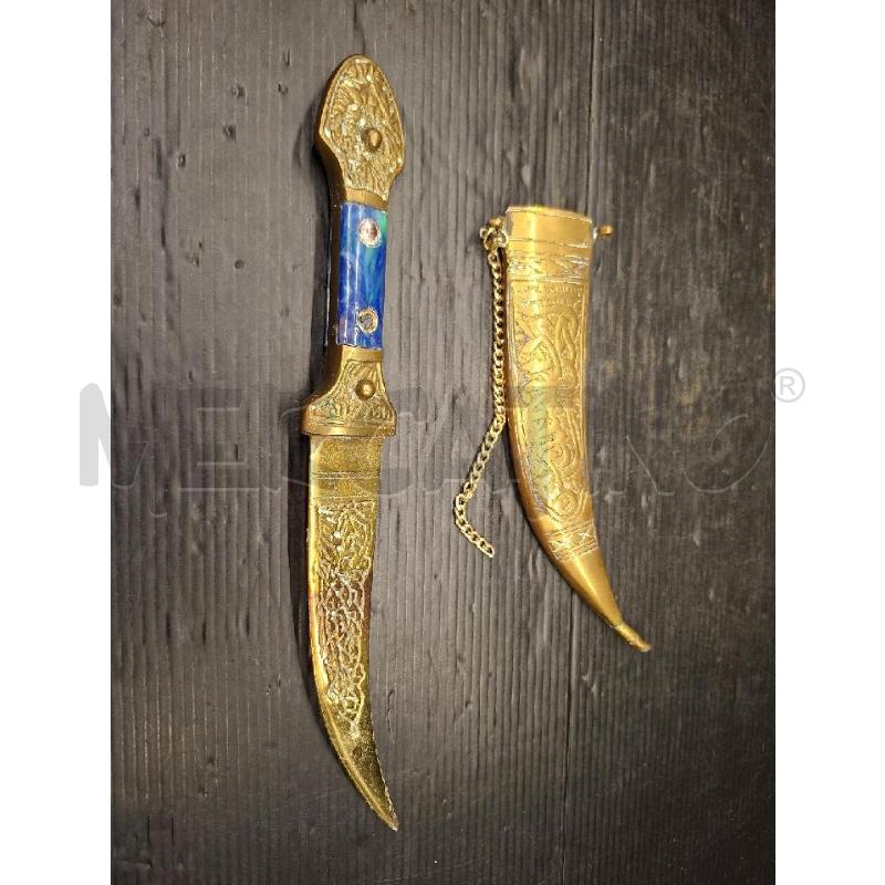 PUGNALE DECORATIVO IN OTTONE | Mercatino dell'Usato Lugo 2