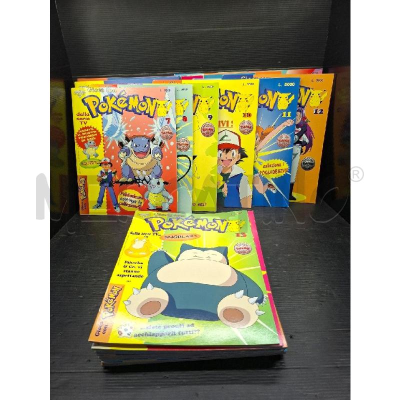 RIVISTE POKEMON GIOCA CON NOI VINTAGE DA NUMERO 1 A 25 | Mercatino dell'Usato Lugo 2