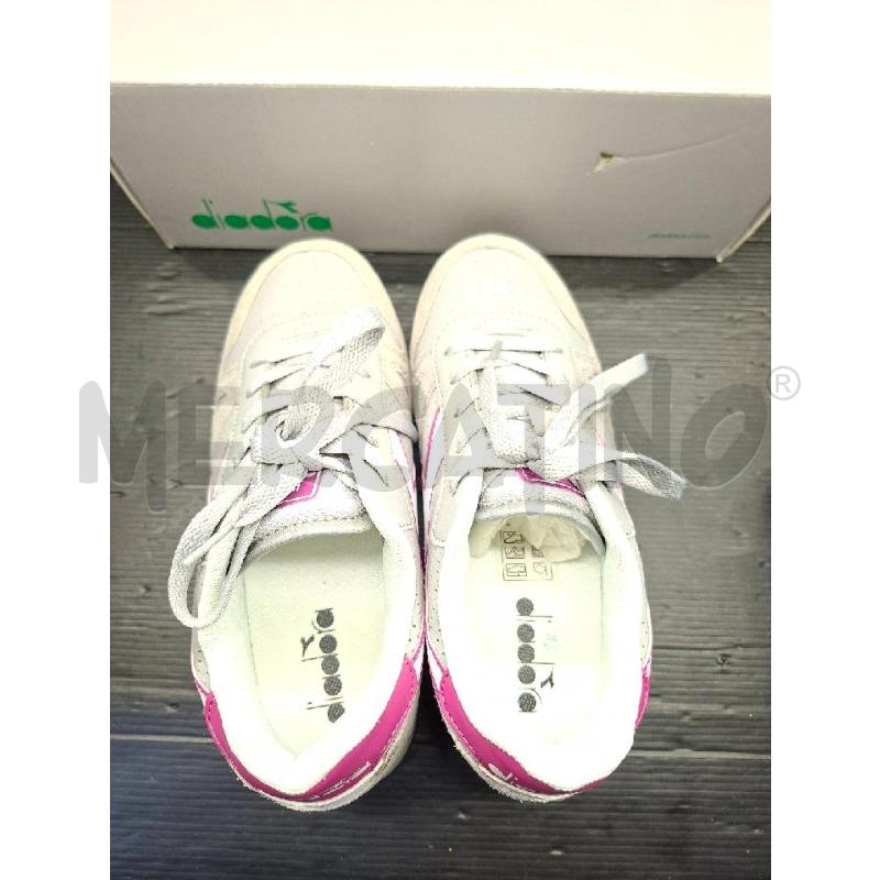 SCARPE DONNA DIADORA N 36 GRIGE BIANCHE ROSA | Mercatino dell'Usato Lugo 5