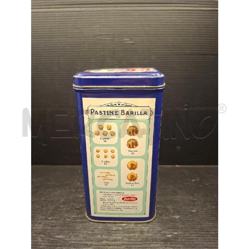 SCATOLA LATTA BARILLA ANNI 80 | Mercatino dell'Usato Lugo 2