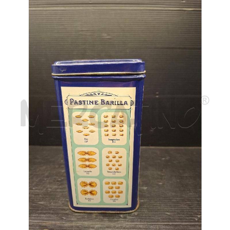 SCATOLA LATTA BARILLA ANNI 80 | Mercatino dell'Usato Lugo 3