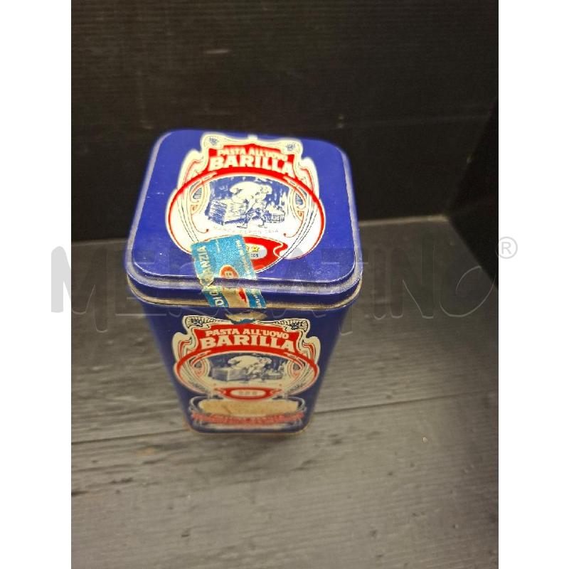 SCATOLA LATTA BARILLA ANNI 80 | Mercatino dell'Usato Lugo 4