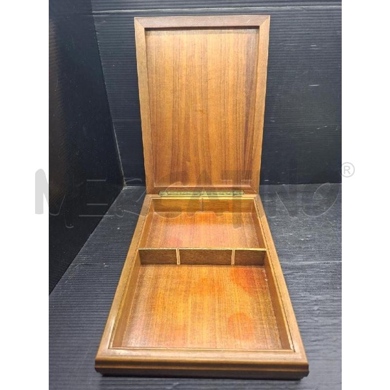 SCATOLA LEGNO CARTE DAL NEGRO | Mercatino dell'Usato Lugo 2