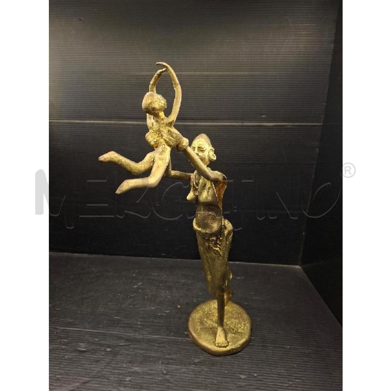 SCULTURA OTTONE VECCHIA AFRICANA | Mercatino dell'Usato Lugo 2