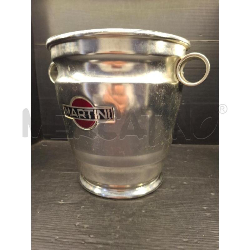 SECCHIELLO GHIACCIO MARTINI ANNI 50 PUBBLICITARIO | Mercatino dell'Usato Lugo 4