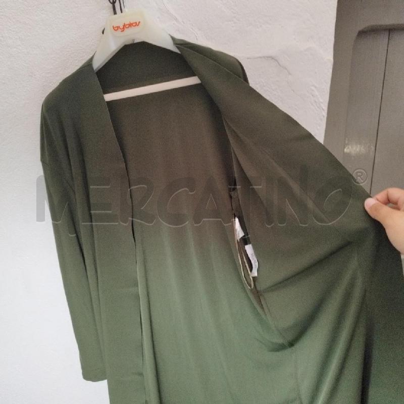 SOPRABITO DONNA MAX MARA VERDE CON CINTURA  | Mercatino dell'Usato Lugo 2