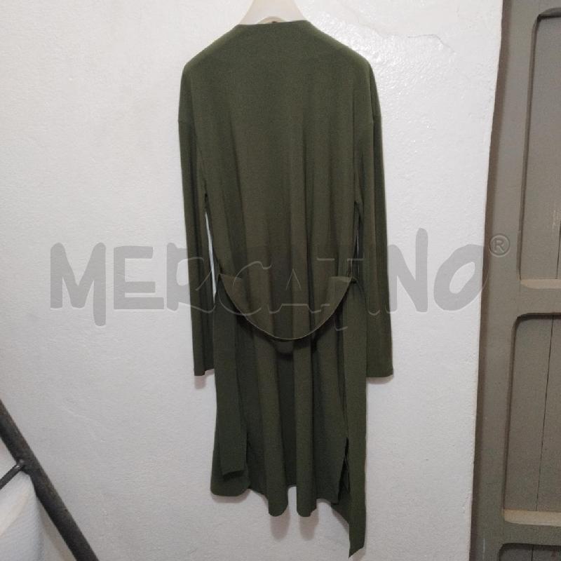 SOPRABITO DONNA MAX MARA VERDE CON CINTURA  | Mercatino dell'Usato Lugo 4