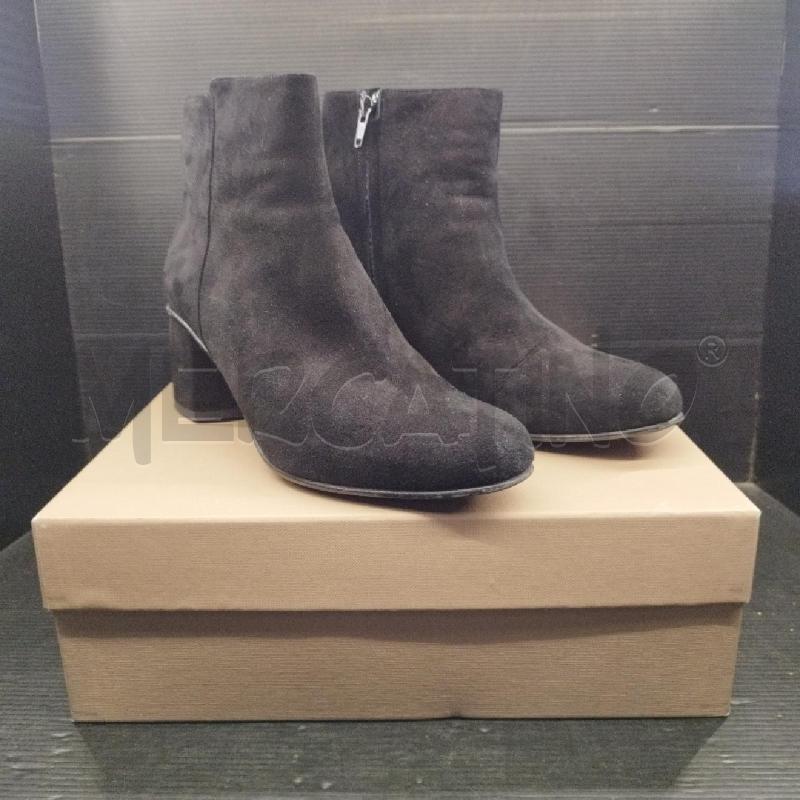 STIVALETTI DONNA ALBANO N 40 SCAMOSCIATO NERO | Mercatino dell'Usato Lugo 1