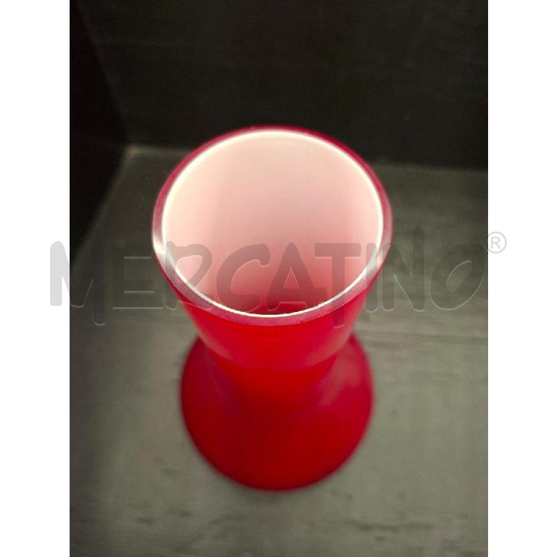 VASO VETRO ROSSO | Mercatino dell'Usato Lugo 2