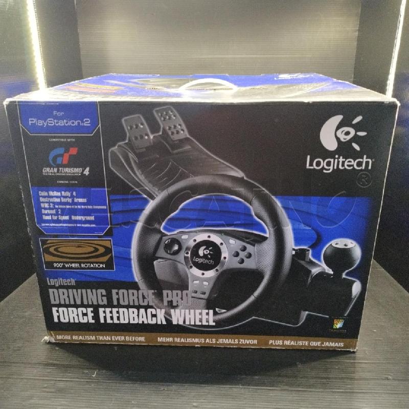VOLANTE E PEDALIERA LOGITECH PER PS2 COMPATIBILE PS3 | Mercatino dell'Usato Lugo 1