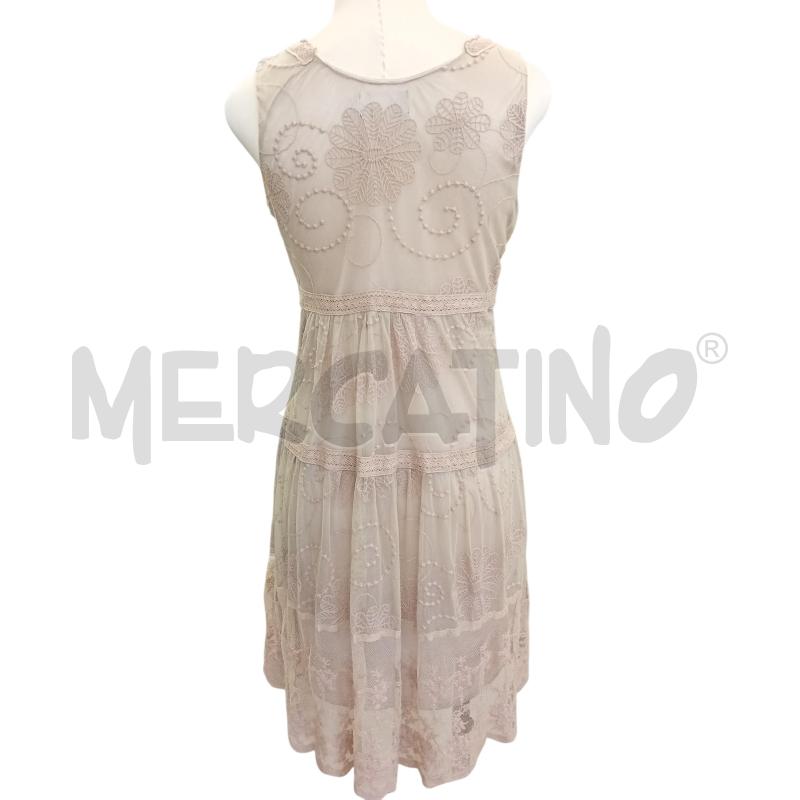 ABITO DONNA KOAN TULLE RICAMI TORTORA | Mercatino dell'Usato Cesenatico 2