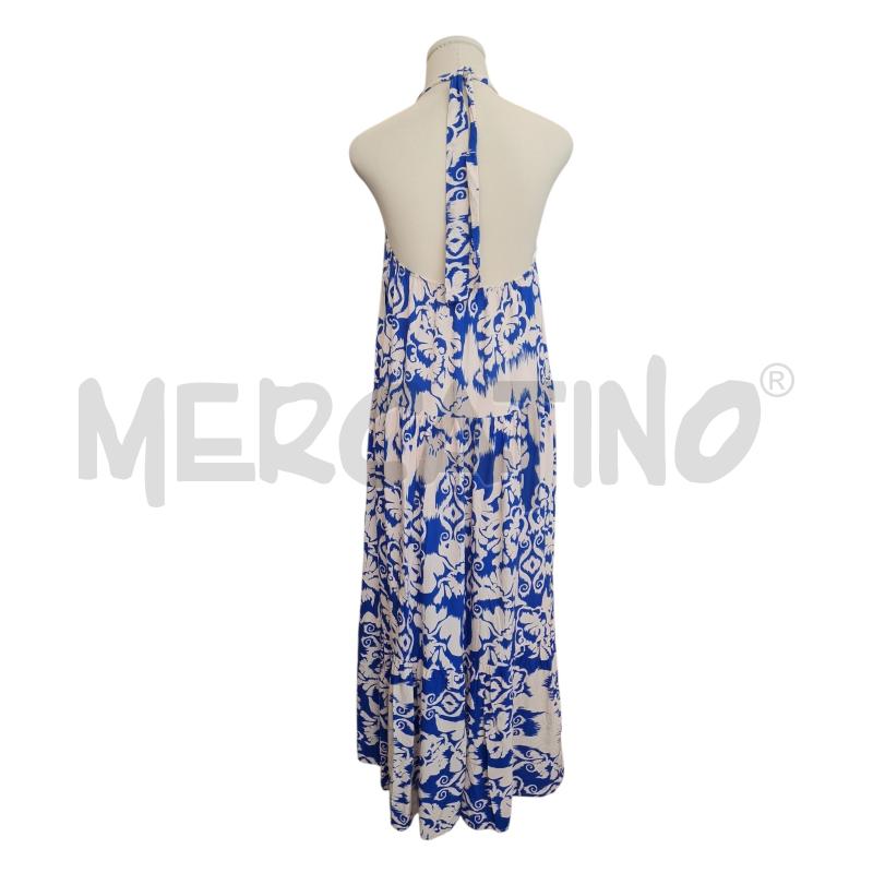 ABITO DONNA PANNA BLU  FIORI  | Mercatino dell'Usato Cesenatico 2