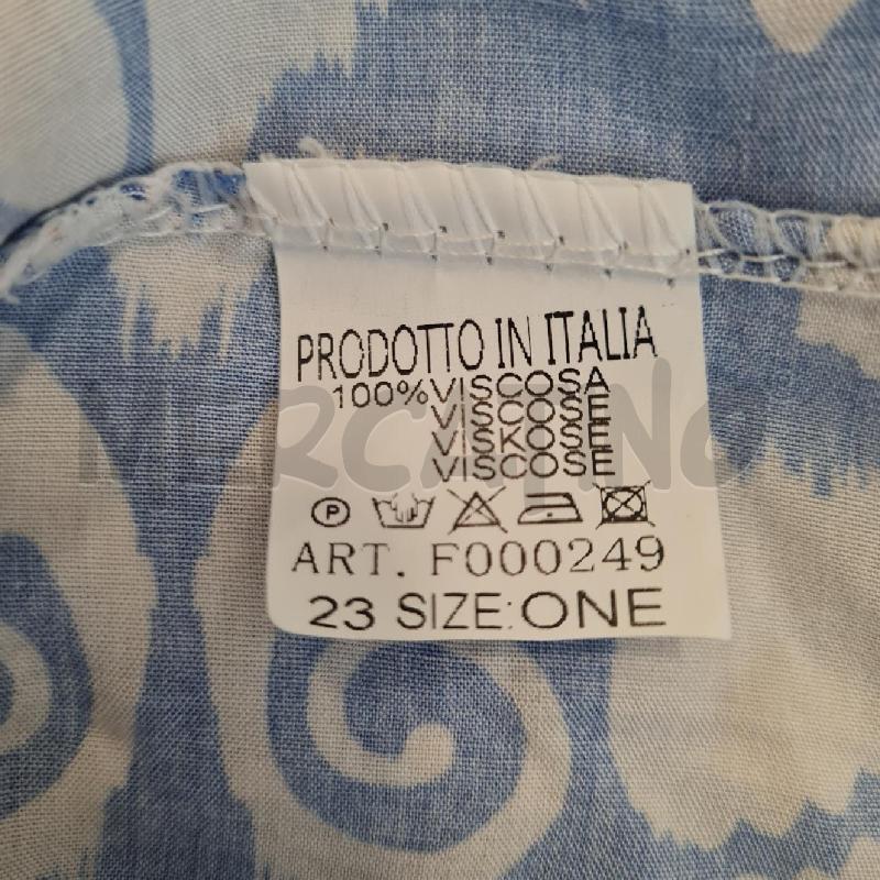 ABITO DONNA PANNA BLU  FIORI  | Mercatino dell'Usato Cesenatico 5
