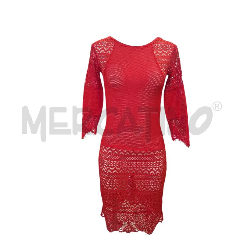 ABITO DONNA ROSSO LIU JO TRAFORATO  | Mercatino dell'Usato Cesenatico 1