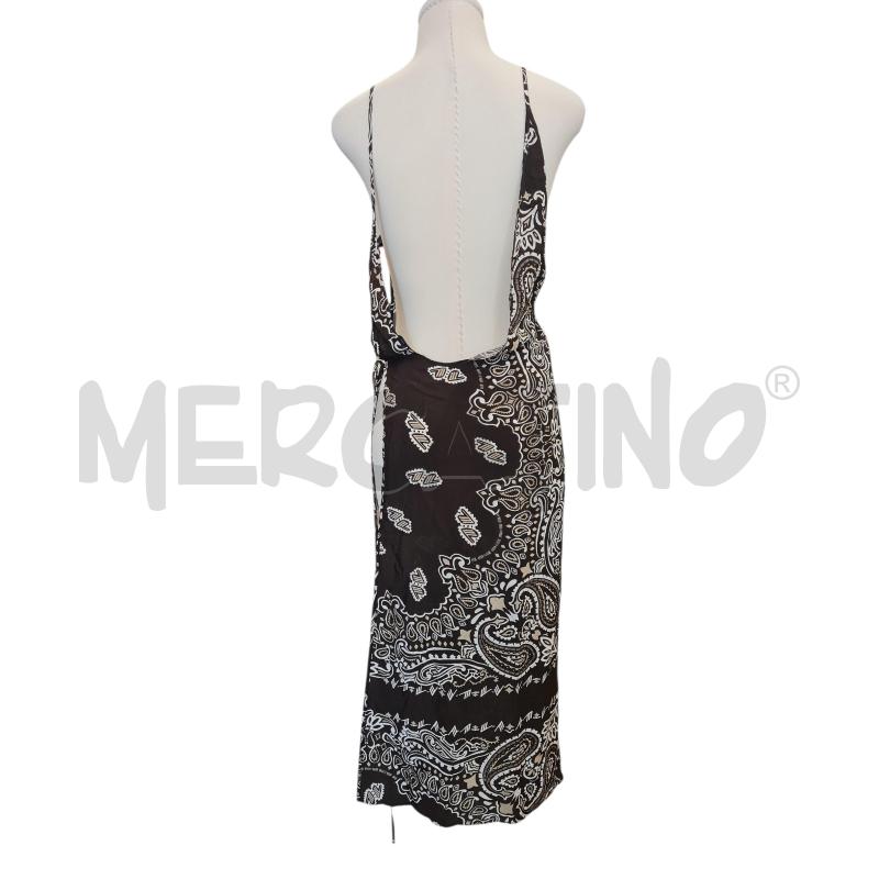 ABITO  THE ATTICO MIDI BROWN BEIGE E WHITE  | Mercatino dell'Usato Cesenatico 2