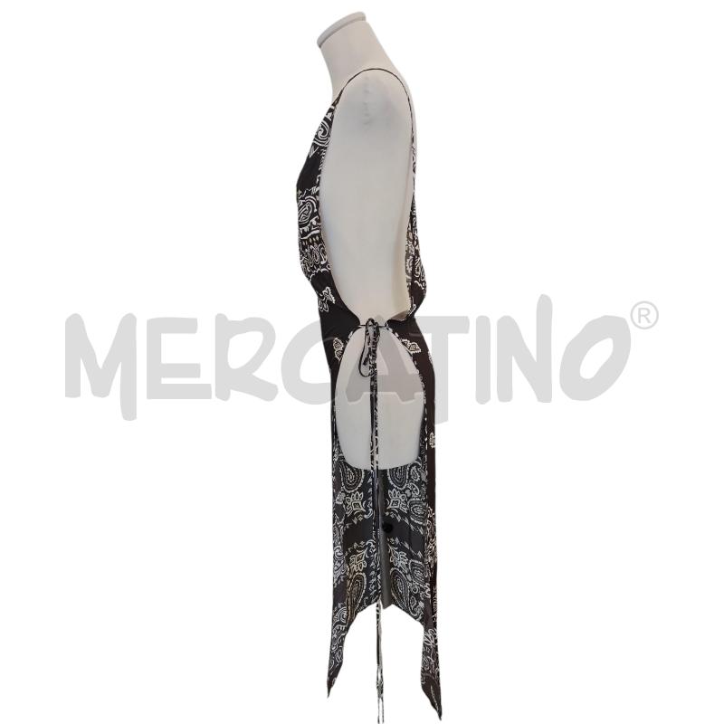 ABITO  THE ATTICO MIDI BROWN BEIGE E WHITE  | Mercatino dell'Usato Cesenatico 3
