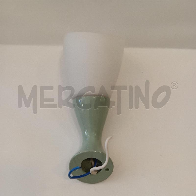 APPLIQUE VETRO CERAMICA VERDE  | Mercatino dell'Usato Cesenatico 3