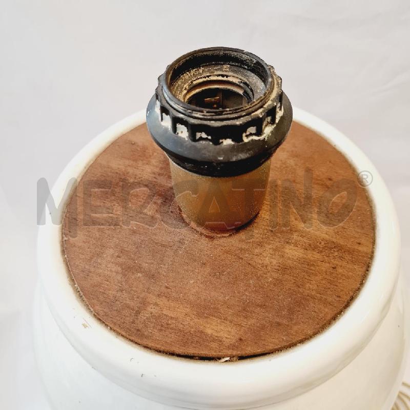 BASE LAMPADA  TERRACOTTA  SMALTATA  | Mercatino dell'Usato Cesenatico 3