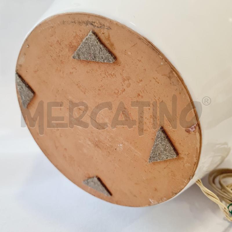 BASE LAMPADA  TERRACOTTA  SMALTATA  | Mercatino dell'Usato Cesenatico 4