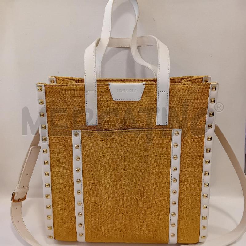 BORSA DONNA BEATRICE B SENAPE  | Mercatino dell'Usato Cesenatico 1