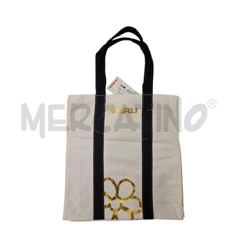 BORSA DONNA GURU TESSUTO BIANCO  | Mercatino dell'Usato Cesenatico 1