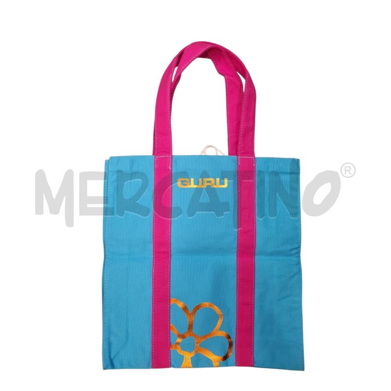 BORSA DONNA GURU TESSUTO TURCHESE | Mercatino dell'Usato Cesenatico 1