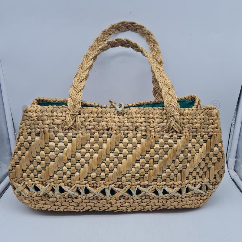 BORSA DONNA PAGLIA  INTERNO VERDE | Mercatino dell'Usato Cesenatico 2