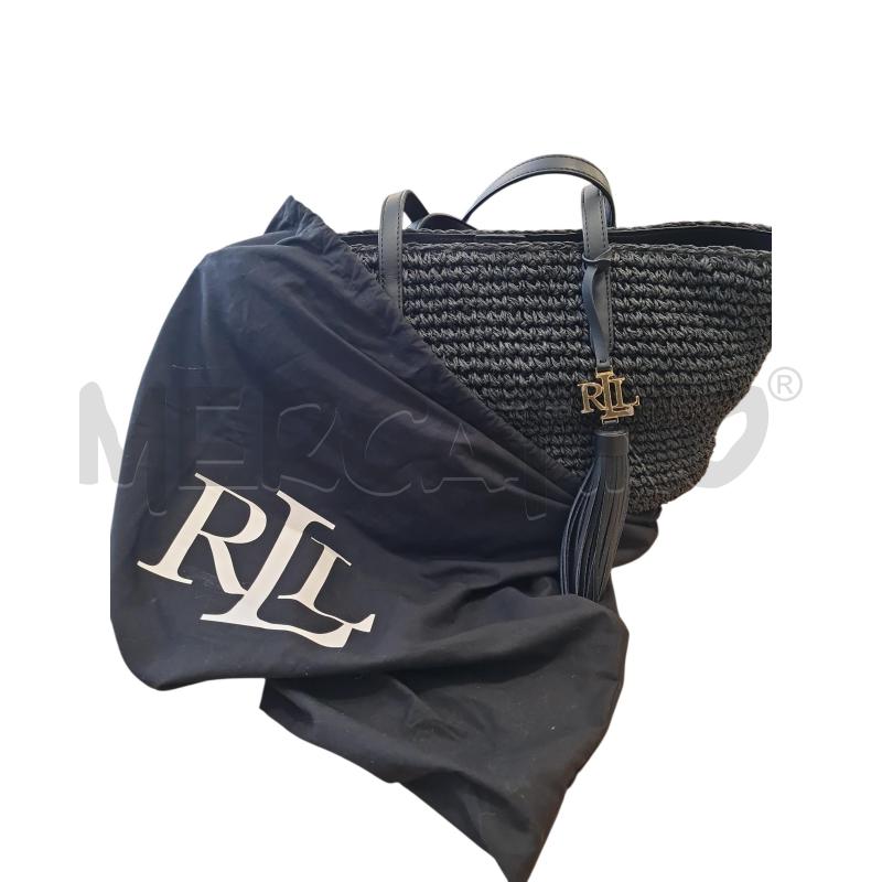 BORSA DONNA RALPH LAUREN NERA  | Mercatino dell'Usato Cesenatico 4