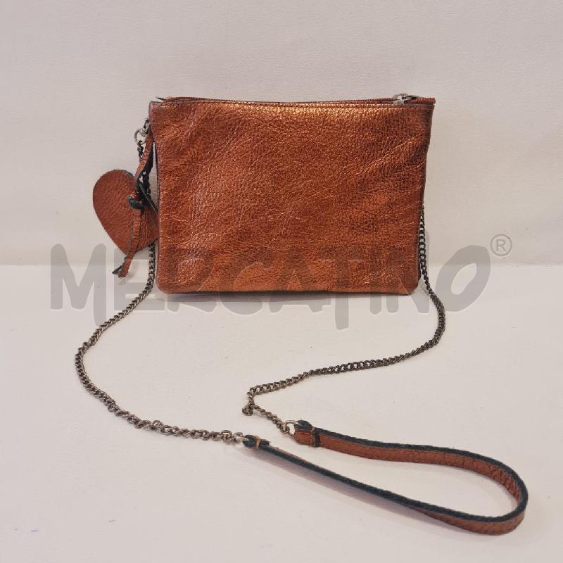 BORSA DONNA YURI PELLE BRONZO  | Mercatino dell'Usato Cesenatico 1