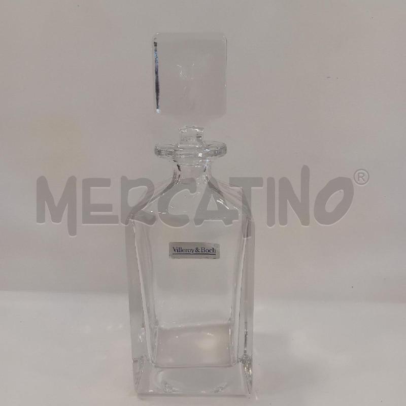 BOTTIGLIA+TAPPO LIQUORE VILLEROY&BOCH TRASPARENTE | Mercatino dell'Usato Cesenatico 1
