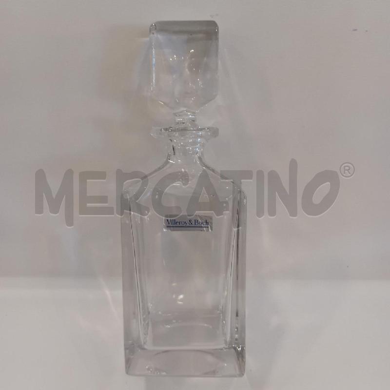 BOTTIGLIA+TAPPO LIQUORE VILLEROY&BOCH TRASPARENTE | Mercatino dell'Usato Cesenatico 2