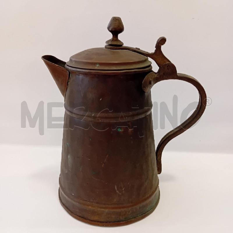CAFFETTIERA RAME DECORO | Mercatino dell'Usato Cesenatico 1