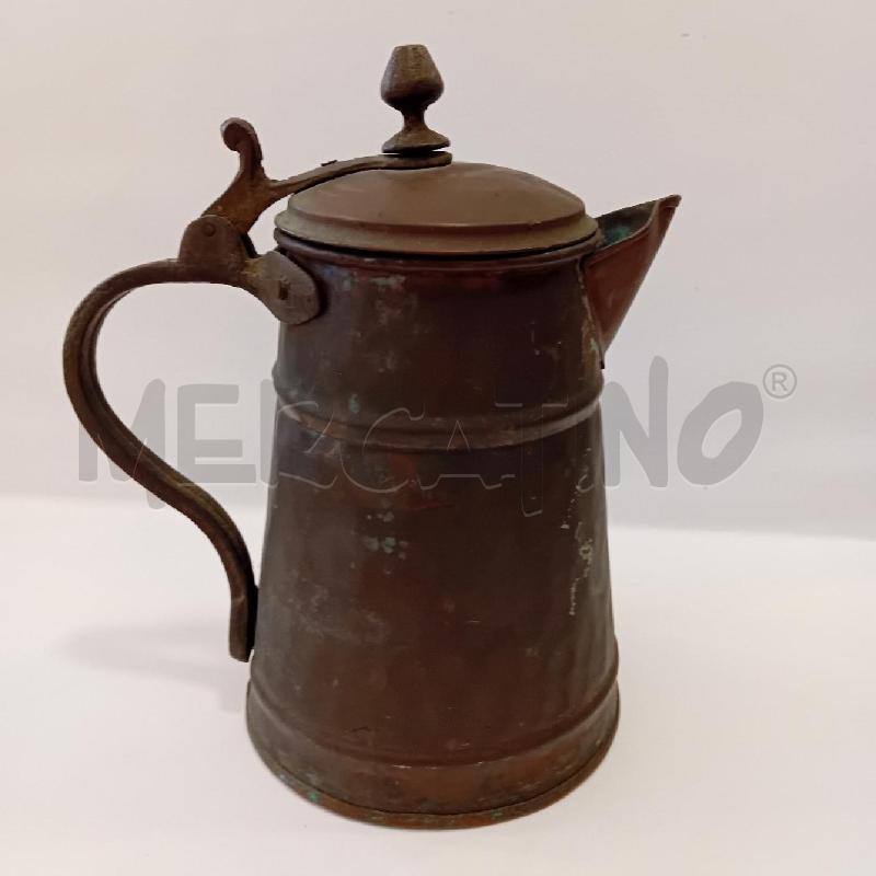 CAFFETTIERA RAME DECORO | Mercatino dell'Usato Cesenatico 3