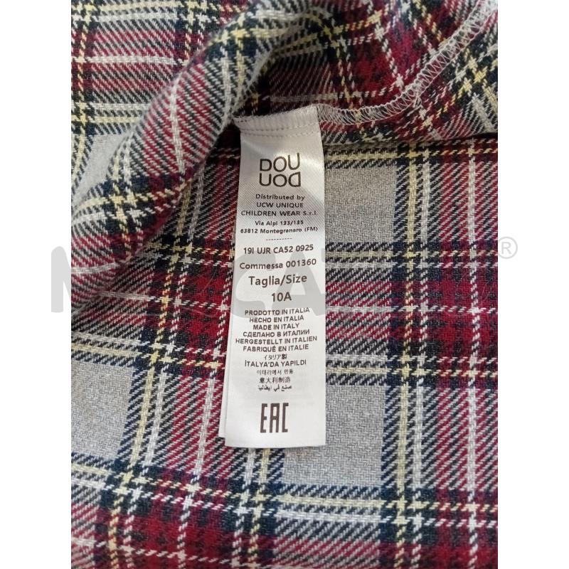CAMICIA BAMBINO QUADRI DOUDOU  | Mercatino dell'Usato Cesenatico 4