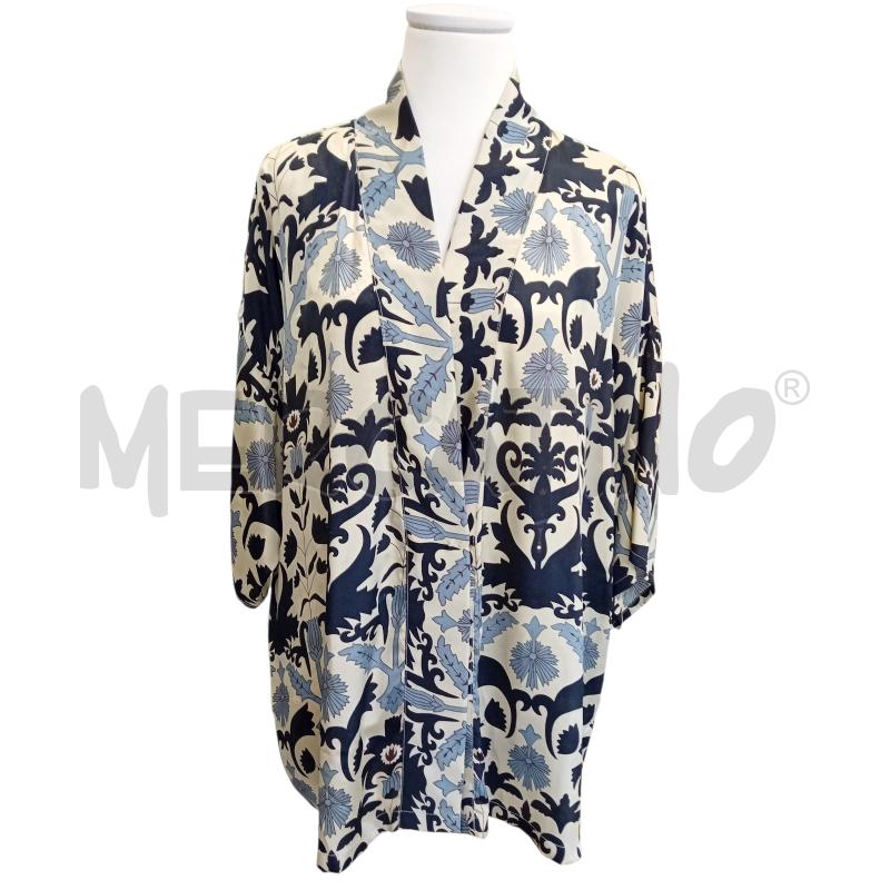 CAMICIA DONNA BEIGE NERA PAHIESA | Mercatino dell'Usato Cesenatico 1