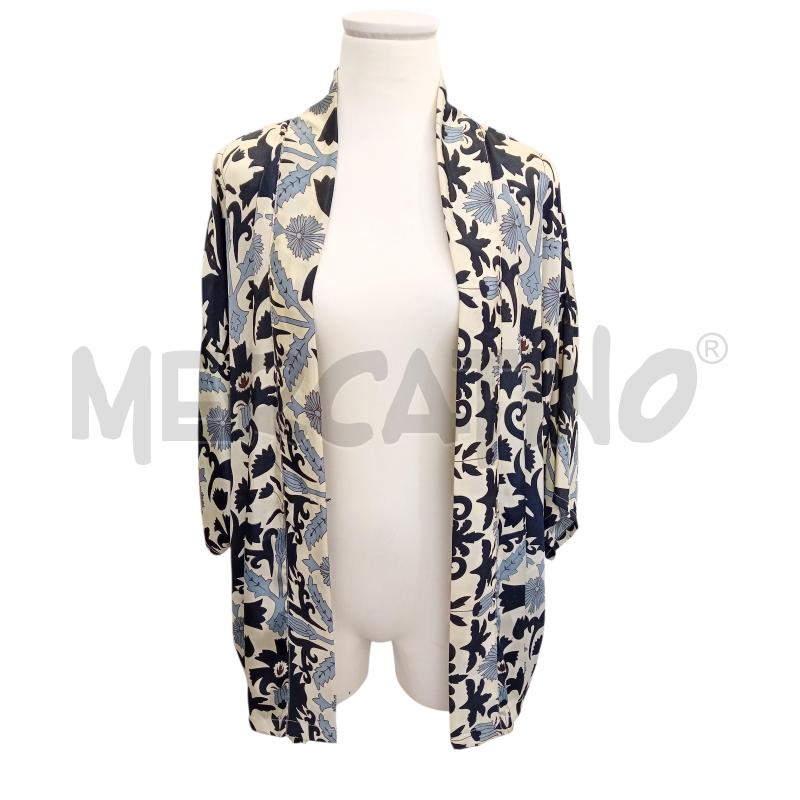 CAMICIA DONNA BEIGE NERA PAHIESA | Mercatino dell'Usato Cesenatico 3