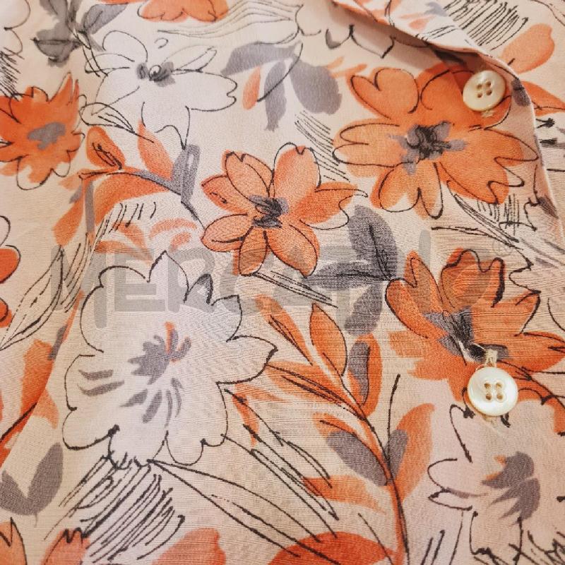 CAMICIA DONNA MARELLA FIORI SETA ROSA | Mercatino dell'Usato Cesenatico 2