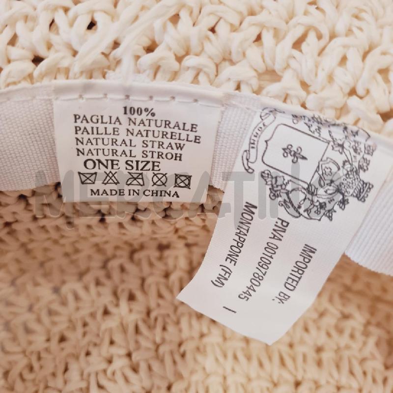 CAPPELLO DONNA PAGLIA NATURALE FIORE  | Mercatino dell'Usato Cesenatico 2