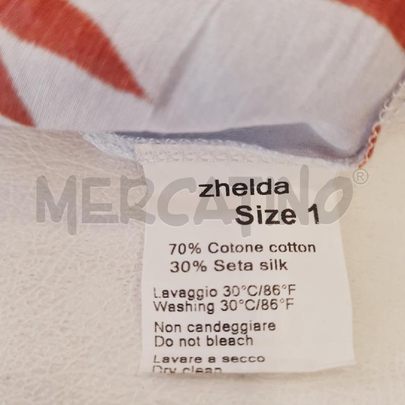 CASACCA DONNA ZELDA AZZURRA RUGGINE  | Mercatino dell'Usato Cesenatico 3