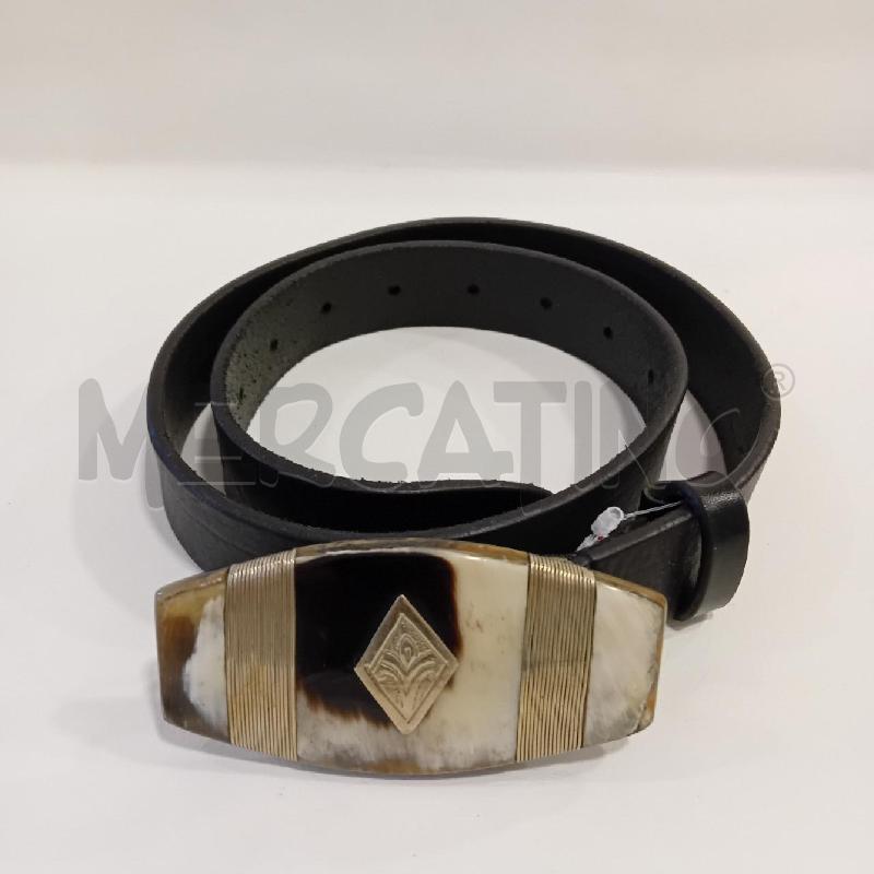 CINTURA DONNA PELLE MADE IN ITALY FIBBIA SFUMATA | Mercatino dell'Usato Cesenatico 1