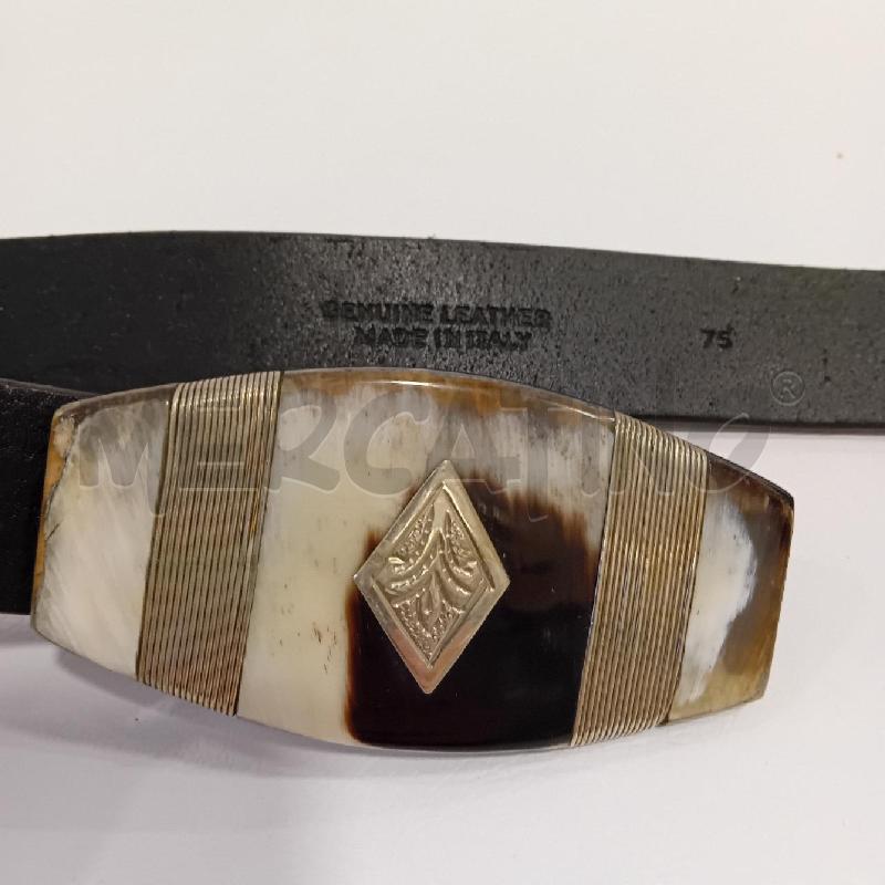 CINTURA DONNA PELLE MADE IN ITALY FIBBIA SFUMATA | Mercatino dell'Usato Cesenatico 3