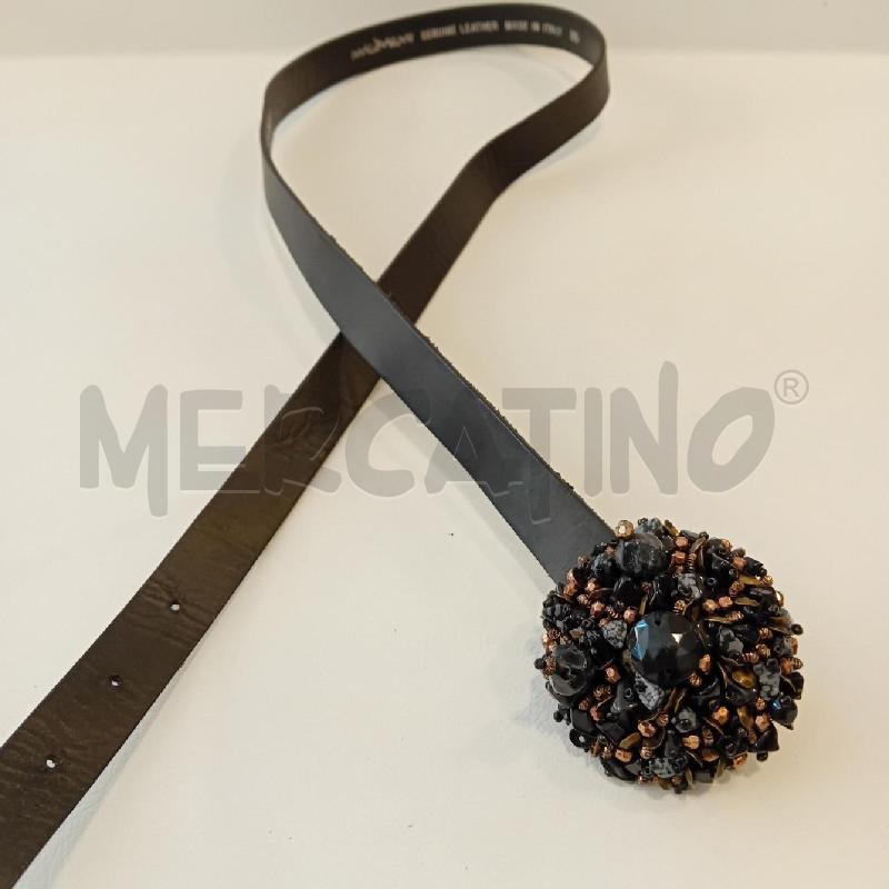 CINTURA DONNA  NERA  MALIPARMA  | Mercatino dell'Usato Cesenatico 3