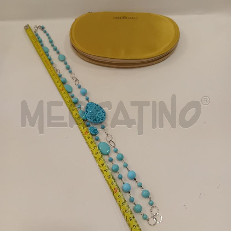 COLLANA AMAZZONITE  + ANELLI | Mercatino dell'Usato Cesenatico 3