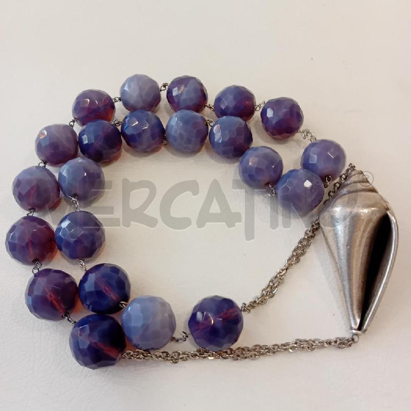 COLLANA AMETISTA  CON CONCHIGLIA | Mercatino dell'Usato Cesenatico 2