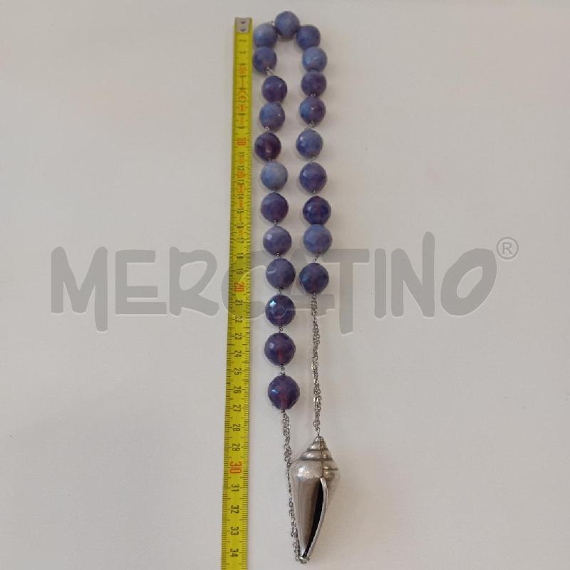 COLLANA AMETISTA  CON CONCHIGLIA | Mercatino dell'Usato Cesenatico 5