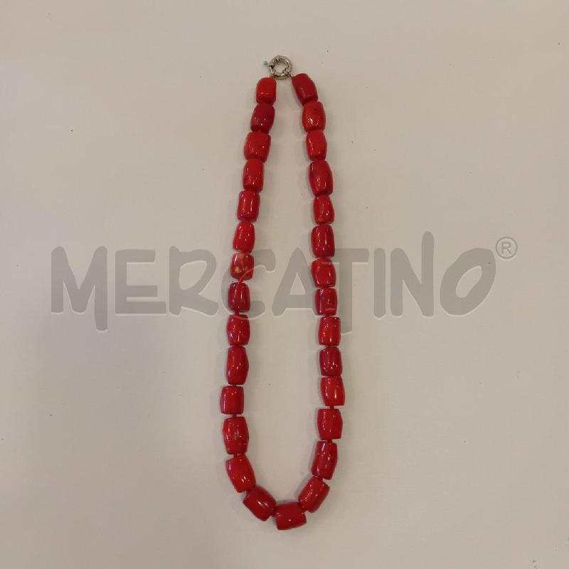 COLLANA CORALLO BAMBU  | Mercatino dell'Usato Cesenatico 2